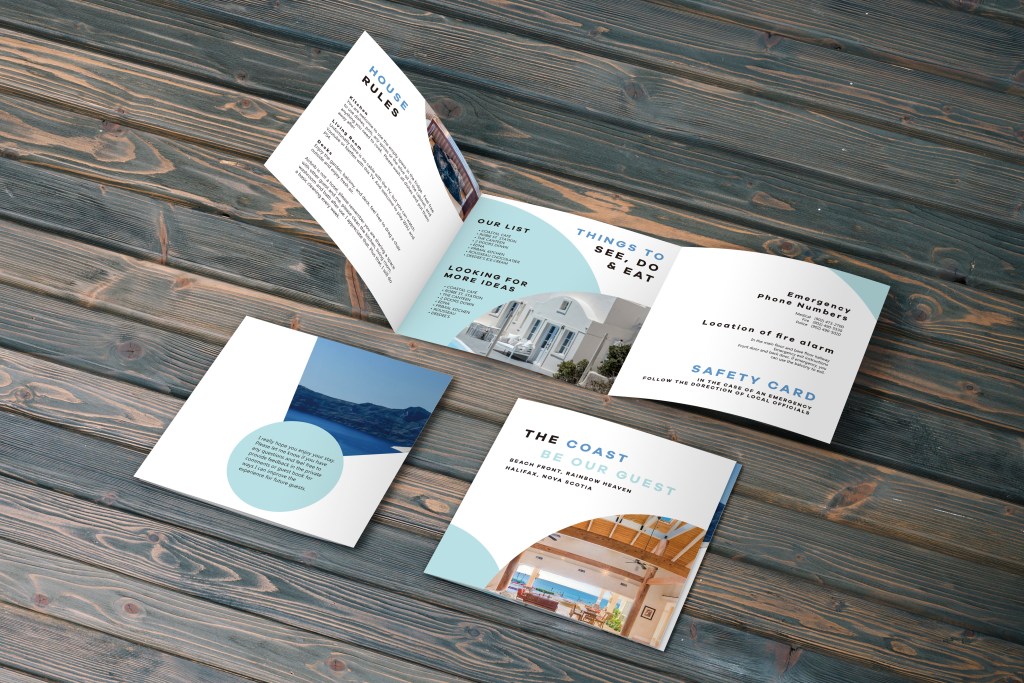 Airbnb booklet design
